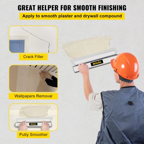 Drywall Skimming Blade Set1016 24 BladesEuropean Stainless Steel