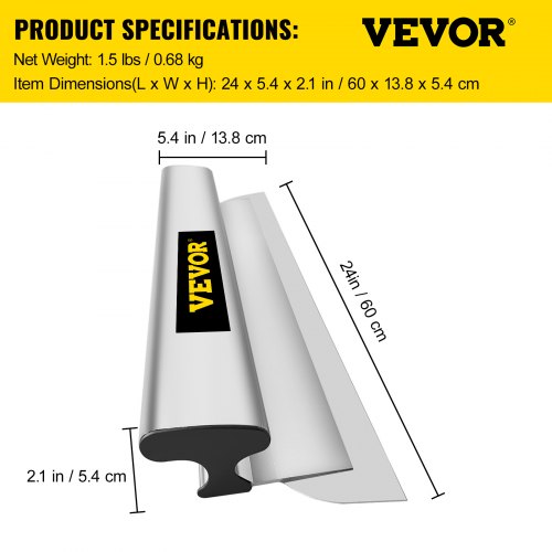 Skimming Blade24 inch Smoothing Knife European Stainless Steel