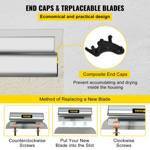 Skimming Blade32 inch Smoothing Knife European Stainless Steel