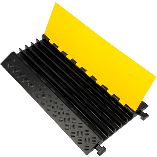 5 Channel Cable Protectors Extreme Rubber Cable Ramps Heavy Duty Protective