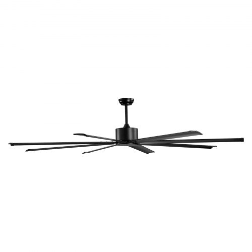 84 In Ceiling Fan without Light 6Speed Remote Control Aluminum 8Blade