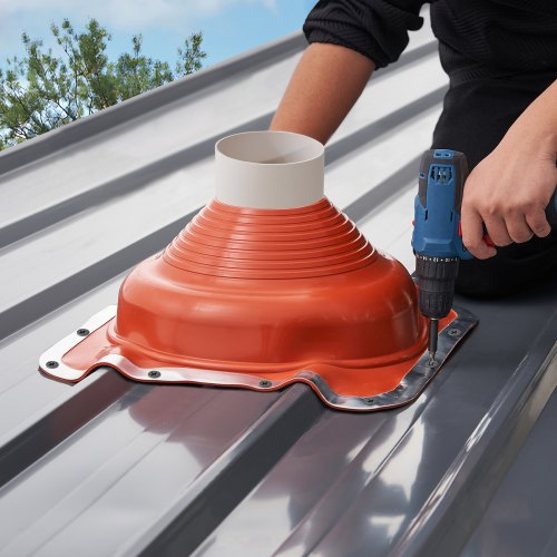2 PCs Roof Pipe Flashing Boots Fit Pipe OD 614  1134 Flexible