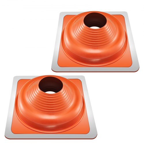 2 PCs Roof Pipe Flashing Boots Fit Pipe OD 614  1134 Flexible