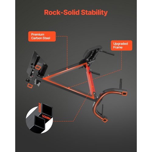 Roman Chair Hyperextension Bench 350 lbs Adjustable Extension Machine