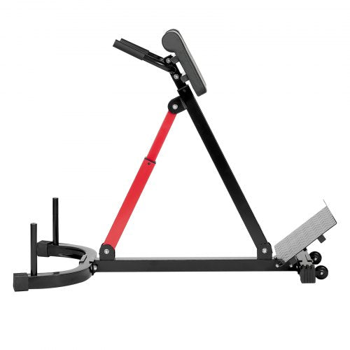 Roman Chair Hyperextension Bench 350 lbs Adjustable Extension Machine