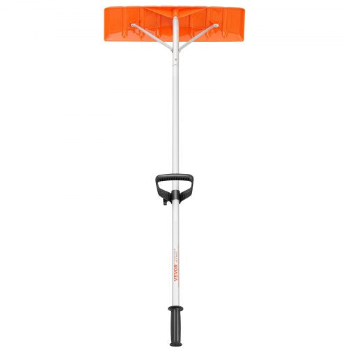 Snow Roof Rake 25 Plastic Blade Snow Removal Tool 21ft Reach Aluminium