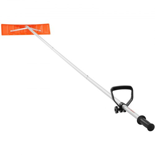 Snow Roof Rake 25 Plastic Blade Snow Removal Tool 21ft Reach Aluminium
