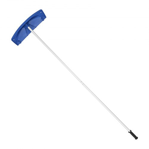 Snow Roof Rake 24 in PP Plastic Blade 38182 ft Adjustable Roof Snow