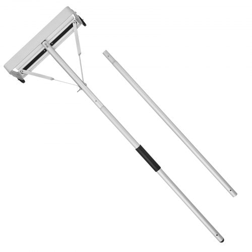 Snow Roof Rake 18.5 in Aluminum Blade 5230 ft Adjustable Roof Snow