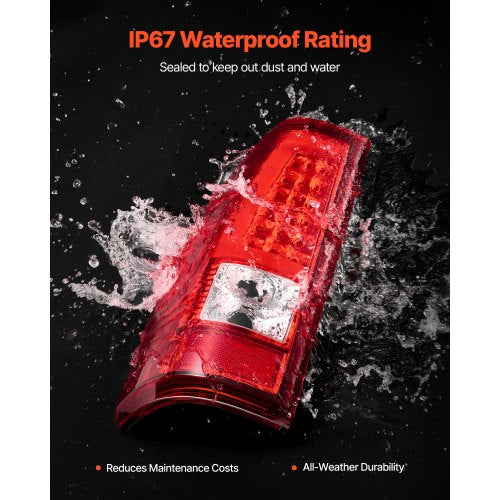 Tail Light Assembly Compatible with 20032006 Chevy Silverado 1500 1500 HD 1
