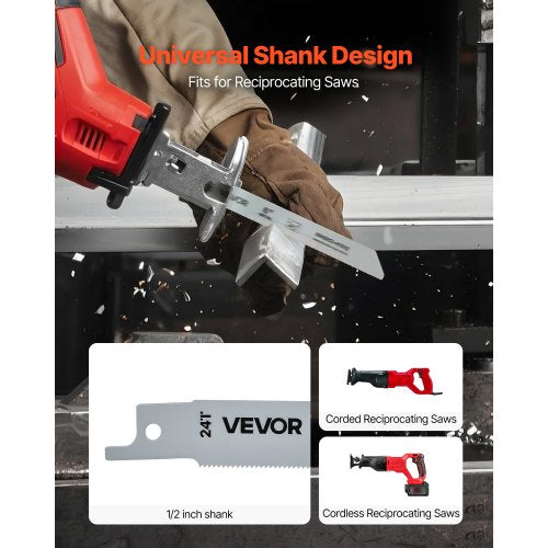 Reciprocating Saw Blades 32Piece Various Sizes BiMetal Reciprocating Saw
