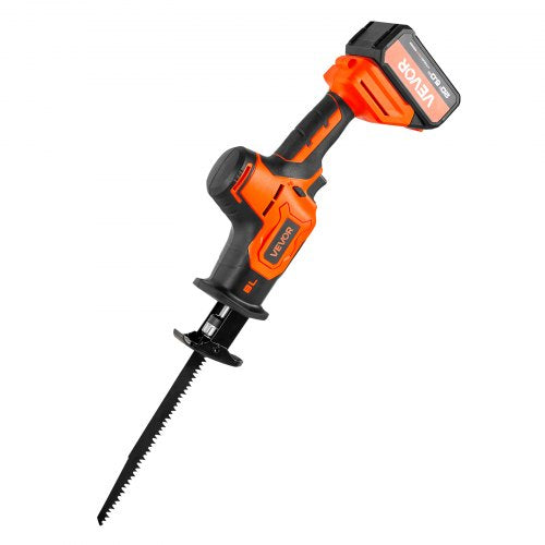 Cordless Reciprocating Saw 20 V 3000 SPM Variable Speed 1 inch Stroke 1