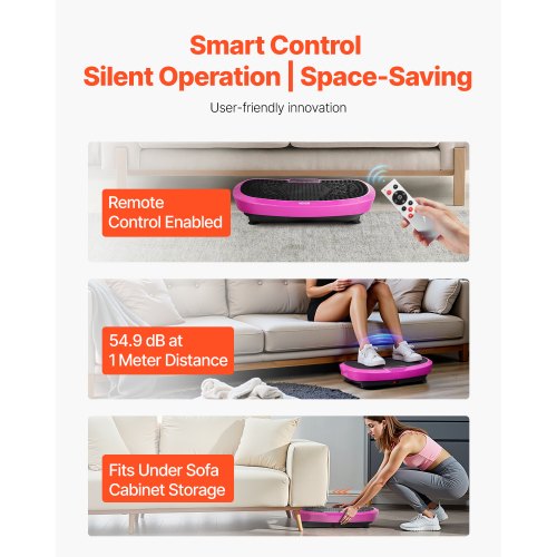 Vibration Plate Exercise Machine Full Body Shaker with Magnetic Acupoints