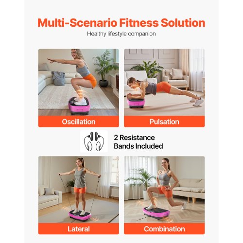 Vibration Plate Exercise Machine Full Body Shaker with Magnetic Acupoints