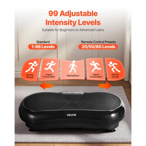 Vibration Plate Exercise Machine Whole Body Shaker for Lymphatic Drainage