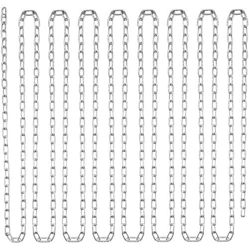 Proof Coil Chain 18 x 100 330 lbs Safe Working Load Zinc Plated Proof
