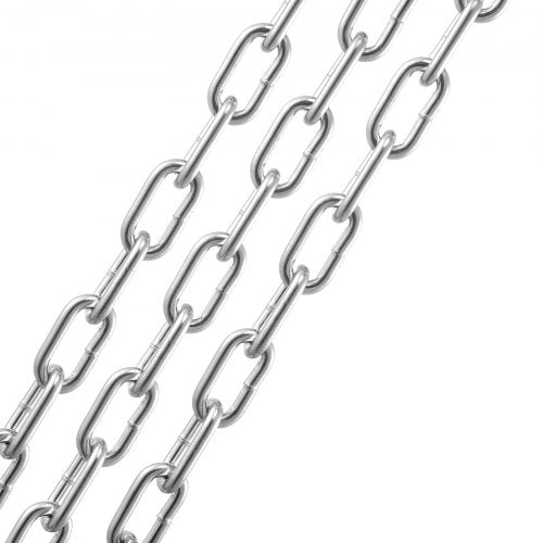 Proof Coil Chain 316 x 250 1100 lbs Safe Working Load Zinc Plated