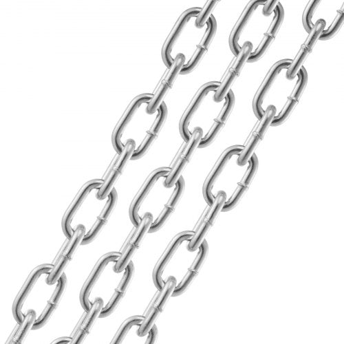 Zinc Plated Proof Coil Chain Carbon Steel Chain Sling 516 x 92 1667 lbs