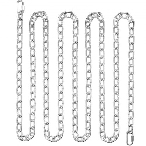 Zinc Plated Proof Coil Chain Carbon Steel Chain Sling 516 x 92 1667 lbs