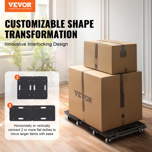 Furniture Dolly 500 lbs Capacity Each Count Furniture Mover with Wheels