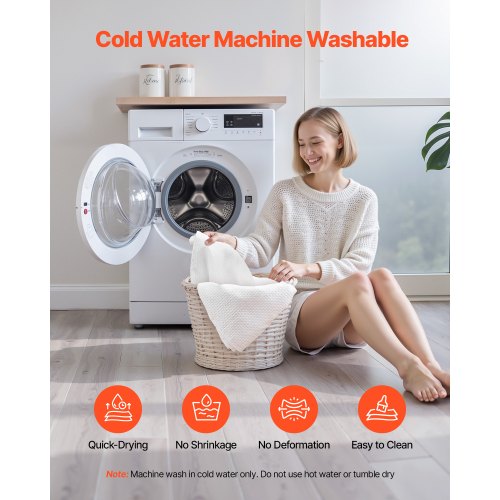 No Hook Shower Curtain 2in1 Waterproof Waffle Weave Shower Curtains 240