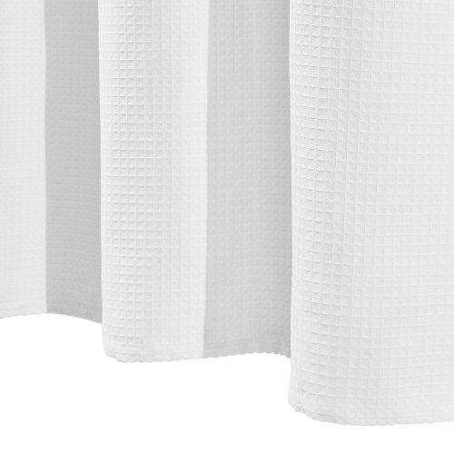 No Hook Shower Curtain 2in1 Waterproof Waffle Weave Shower Curtains 240