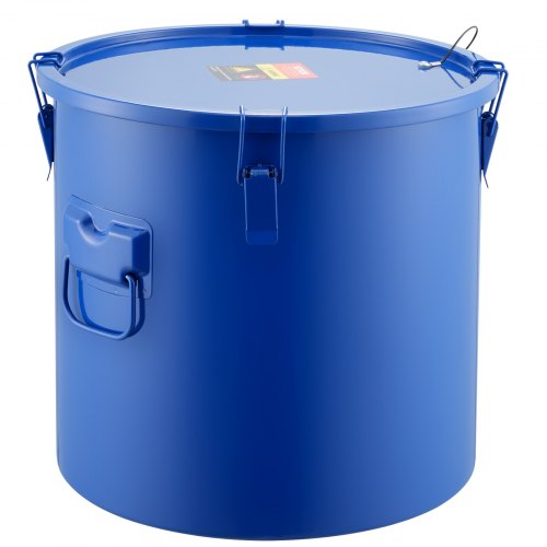 Fryer Grease Bucket 10 Gal Oil Disposal Caddy Carbon Steel Fryer Oil Bucket