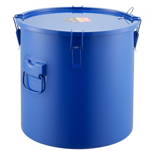 Fryer Grease Bucket 8 Gal Oil Disposal Caddy Carbon Steel Fryer Oil Bucket