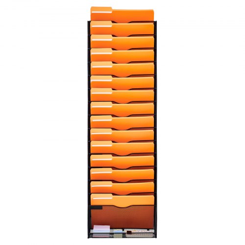 File Wall Rack OnePiece 16 Pockets Mesh Wall File Holder Wall Mounted