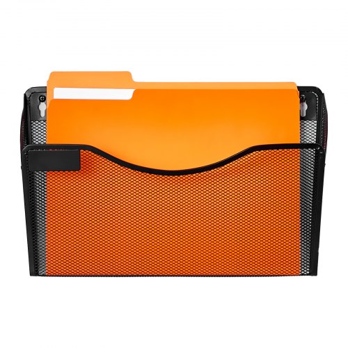 File Wall Rack ThreePiece 1 Pocket Mesh Wall File Holder Wall Mounted