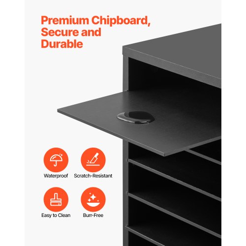 Literature Organizer 27 Compartments Office Mailbox with Removable Shelves