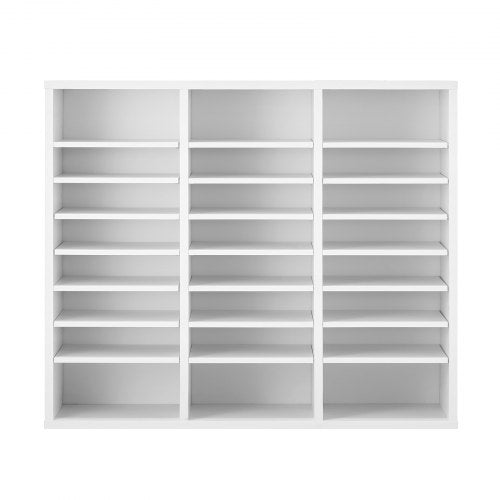 Literature Organizer 24 Compartments Office Mailbox with Adjustable