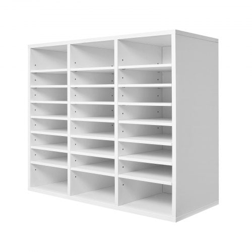 Literature Organizer 24 Compartments Office Mailbox with Adjustable