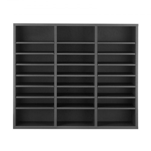 Literature Organizer 24 Compartments Office Mailbox with Adjustable 1