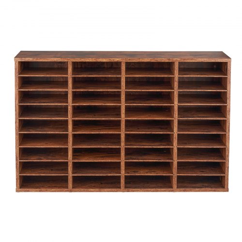Literature Organizer 36 Compartments Office Mailbox with Removable Shelves