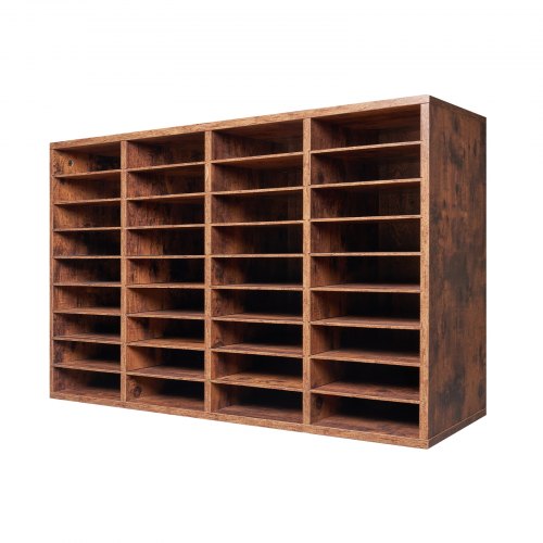 Literature Organizer 36 Compartments Office Mailbox with Removable Shelves
