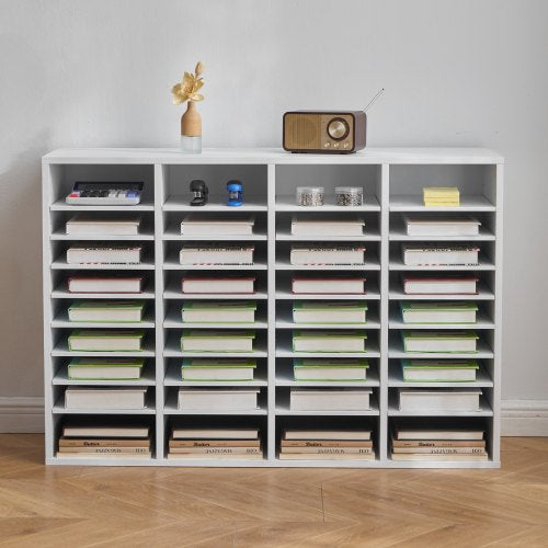Literature Organizer 36 Compartments Office Mailbox with Adjustable 1
