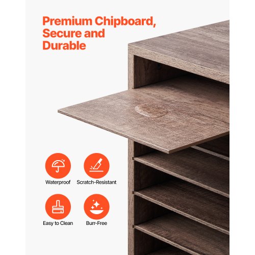 Literature Organizer 27 Compartments Office Mailbox with Removable Shelves 2