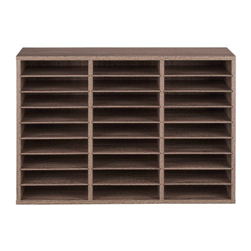 Literature Organizer 27 Compartments Office Mailbox with Removable Shelves 2