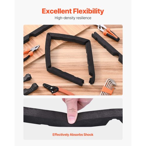 Foam Closure Strips Metal Roof Outside Closure Strip with 2 Rolls of Butyl