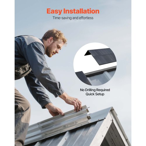 Foam Closure Strips Metal Roof Outside Closure Strip with 2 Rolls of Butyl