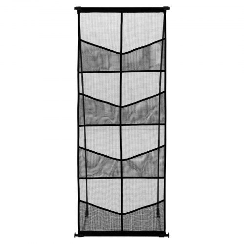 Brochure Display Stand 4Tier 8 Pockets Mesh Literature Display Holder