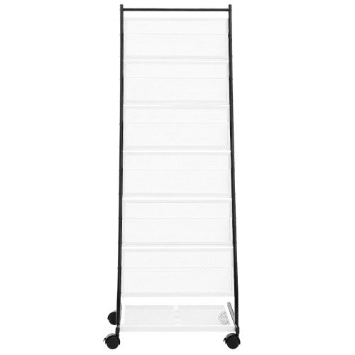 Brochure Display Rack 6Tier Magazine Literature Display Stand Floor