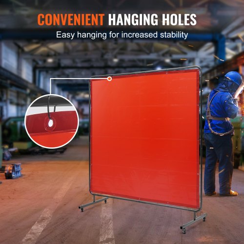 Welding Curtain Screen 6 x 6 Hanging Welding Curtain Wall