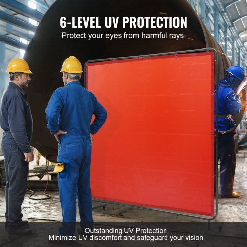 Welding Curtain Screen 6 x 6 Hanging Welding Curtain Wall