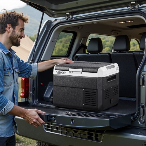 12 Volt Car Refrigerator 264QT25L Car Fridge Portable Electric Cooler