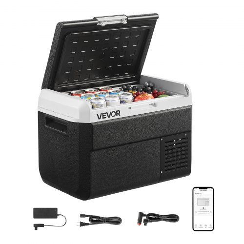 12 Volt Car Refrigerator 264QT25L Car Fridge Portable Electric Cooler