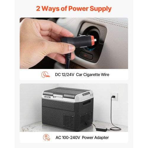 12 Volt Car Refrigerator 317QT30L Car Fridge Portable Electric Cooler