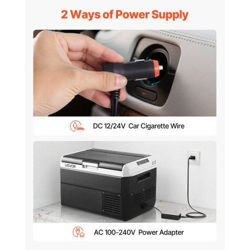 12 Volt Car Refrigerator 423QT40L Car Fridge Portable Electric Cooler