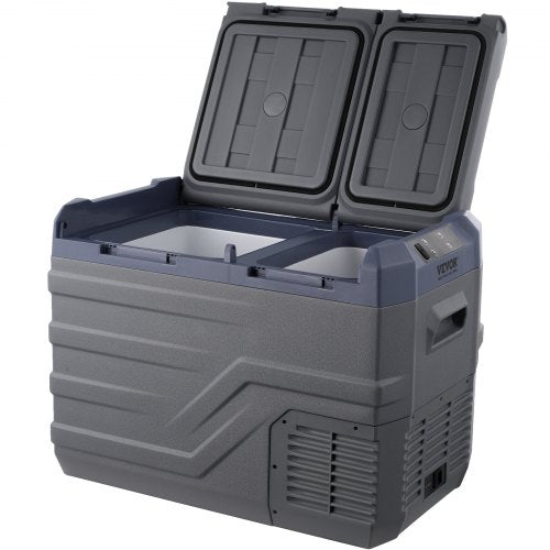 Car Refrigerator 12 Volt Car Refrigerator Fridge 32 L Dual Zone Portable